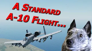 A Totally Normal A-10 Flight in the Past - Real Pilot Plays Digital Combat Simulator World