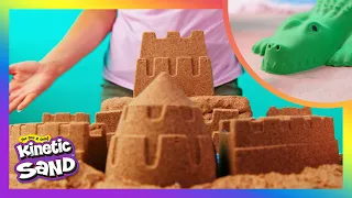 Giant Kinetic Sand Castles 🏰 and MORE | Creativity for Kids