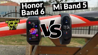 Hangisi Daha İyi? | Honor Band 6 VS Mi Band 5 Akıllı Bileklik Karşılaştırması