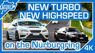 NEW Turbo - NEW HIGHSPEED - NEW FUN - Leon CUPRA + Schirmer GT V8 NÜRBURGRING NORDSCHLEIFE BTG 4K