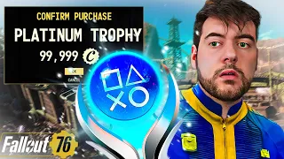 Trying to Platinum Fallout 76 is just stupid