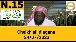 Cheikh ali diagana 24/07/2023 سؤال وجواب