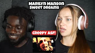FIRST TIME REACTING TO MARILYN MANSON - ‘SWEET DREAMS’ || THIS WAS 🔥