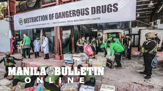 PDEA destroys P4B worth of illegal drugs