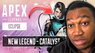 Broccoli Reacts To Meet Catalyst | Apex Legends Character Trailer