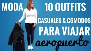 10 OUTFITS CASUALES PARA VIAJAR-AEROPUERTO