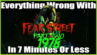 Everything Wrong With Fear Street Part Two: 1978 In 7 Minutes Or Less