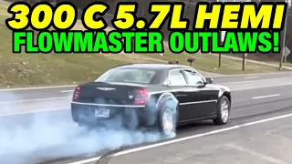 2005 Chrysler 300 C 5.7L HEMI V8 Dual Exhaust w/ FLOWMASTER OUTLAWS!