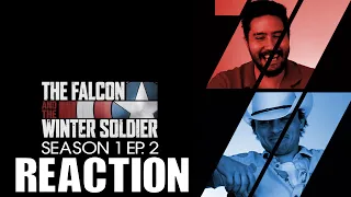 The Falcon and Winter Solider 1x2 The Star-Spangled Man REACTION!!