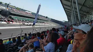 Felix Rosenqvist 234 mph from the grandstands.