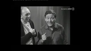 60 Jahre ARD-Kabarett, 1. Teil - 50er und 60er Jahre