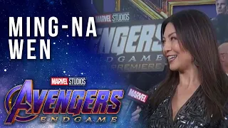 Agents of S.H.I.E.L.D. Ming-Na Wen LIVE at the Avengers: Endgame Premiere