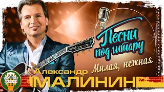 МИЛАЯ, НЕЖНАЯ ✮ ДУШЕВНАЯ ПЕСНЯ ПОД ГИТАРУ ✮ АЛЕКСАНДР МАЛИНИН ✮ SONGS TO THE GUITAR ✮