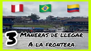 🇵🇪🇧🇷🇨🇴 ¿ Cómo llegar a Santa Rosa desde Iquitos ? - Video 3/3