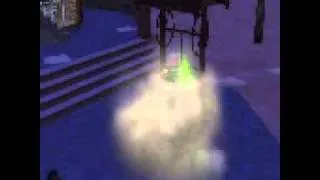 The Sims 2: Mrs. CrumpleBottom Emerges From Wishing Well!