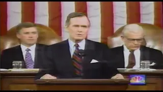 Desert Storm 1991 State of the Union Address - George H.W. Bush