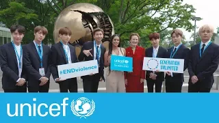 BTS and Lilly Singh speak up for young people | UNICEF