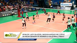 One North Central Luzon: Benilde Lady Blazers, naghahangad ng 3-peat