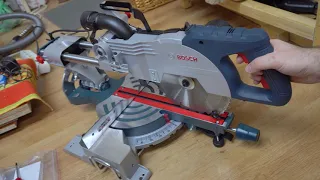 Bosch GCM 800 SJ Professional - Sliding Mitre Saw (Soft Start, ⌀216/30 mm blade, )