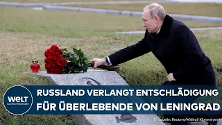 RUSSLAND: Deutschland soll Belagerung von Leningrad im Zweiten Weltkrieg als Völkermord anerkennen