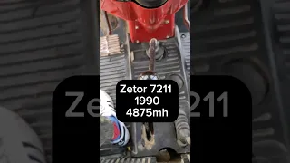 Zetor 7211 66hp from 1990 and it's gearbox work after almost 5000mh #gearbox #manual #tractor