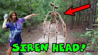 Siren Head Is In Our Woods! (Cringey Skit)