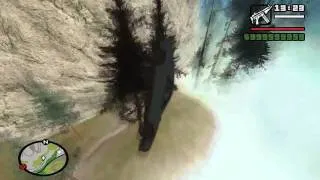 Epic Jump Off Of A Really Big Mountain In GTA: San Andreas