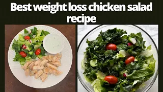 Best weight loss chicken salad recipe | healthy lunch recipe | healthy chicken recipe for dinner