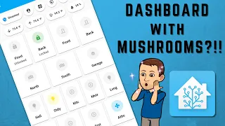 Home Assistant Mushrooms! Build a mobile dashboard using only the UI. No YAML needed!