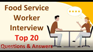 ServSafe Food handler - Top 20 interview question for Food service worker