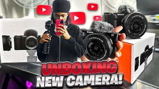 Unboxing My BRAND NEW Camera! *SONY ZV-E10* | First Impressions, Quality Test, & Review