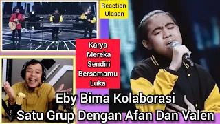 Eby Bima Kolaborasi Dengan Afan Dan Valen_Satu Grup Ave Bawakan Karya Mereka Sendiri"Reaction"