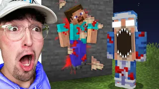 I Scared My Friend as Shark.EXE in Minecraft