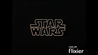 Star Wars IV : A New Hope (1977) Opening (Russian 16mm Scan Tape)