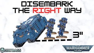 Transport Disembark The Right Way | Competitive Leviathan | Warhammer 40k 10th Edition battle report