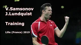 Vladimir Samsonov — Jens Lundquist Training