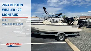 Brand New 2024 Boston Whaler 170 Montauk | MarineMax Orlando