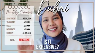 COST OF LIVING IN DUBAI | monthly expenses in Dubai for couple