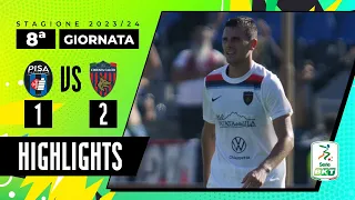 Pisa vs Cosenza 1-2 | I Lupi vincono all’ultimo respiro all'Arena | HIGHLIGHTS SERIE BKT 2023 - 2024