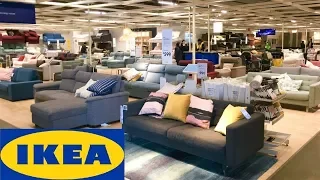 IKEA SHOP WITH ME FURNITURE SOFAS COUCHES ARMCHAIRS KITCHENS KITCHENWARE SHOPPING STORE WALK THROUGH