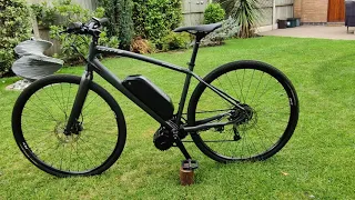 Whyte R7 modified into an ebike with a Bafang BBSHD mid-drive.