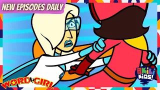 WordGirl | The Fall Of Miss Power | Akili Kids!