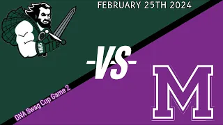 MHS Purple Knights vs BMHS Highlanders - DNA Swag Cup Game 2 - 02/25/24