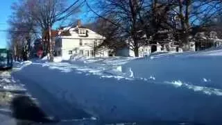 Drive from Stratford to Charlottetown, PEI after  winter storm.