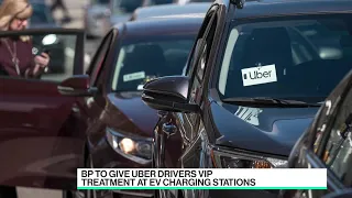 Uber Drivers Get VIP Treatment at BP Charging Stations