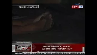 QRT: Drug suspect, patay sa buy-bust operation sa Plaridel, Bulacan