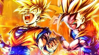 (Dragon Ball Legends) PvP Top 100! Showing off Transforming SSJ2 Bojack Movie Gohan!