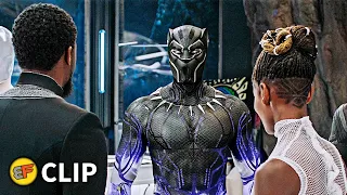 T'Challa & Shuri - New Suit Scene | Black Panther (2018) Movie Clip HD 4K