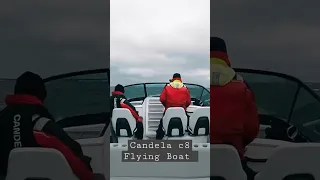 Candela C-8 Sea Trial |  Exclusive Test Of A Sensational New ‘flying’ electric boat' #shorts