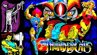 THUNDERCATS (2024 Re-release /New loading screens/Intro with music from C64) Walkthrough,ZX Spectrum